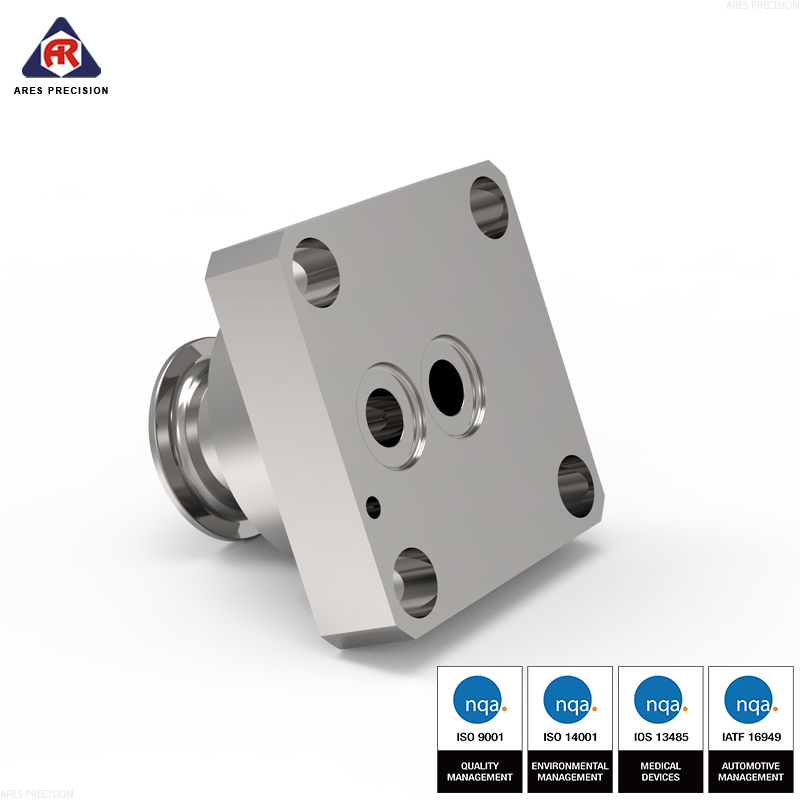 VCR金屬墊片端面密封接頭數(shù)控加工