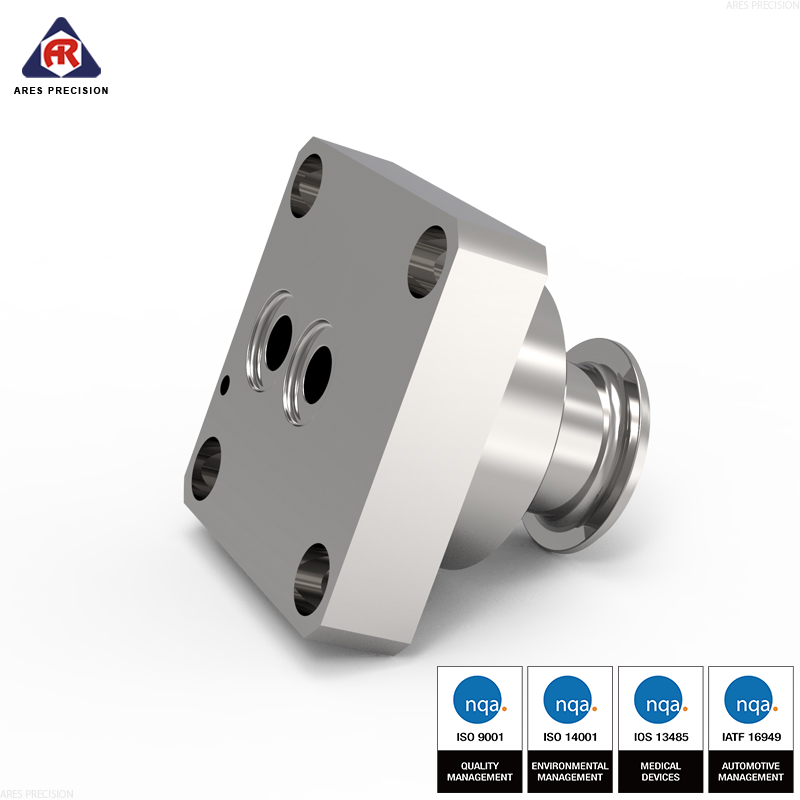 VCR金屬墊片端面密封接頭數(shù)控加工