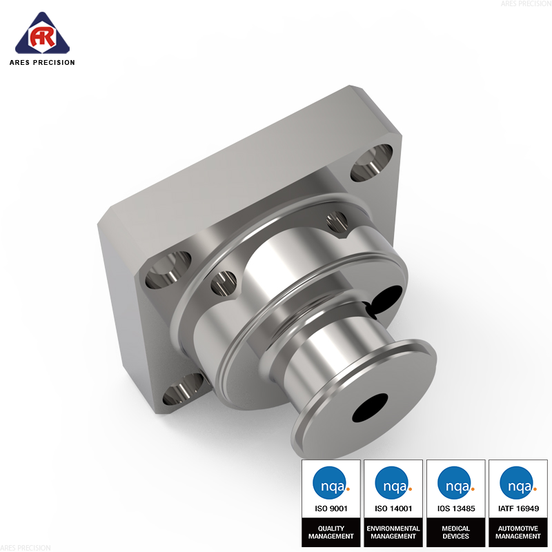 VCR金屬墊片端面密封接頭數(shù)控加工