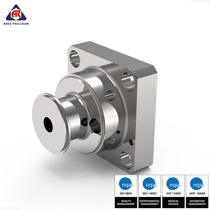 VCR金屬墊片端面密封接頭數(shù)控加工