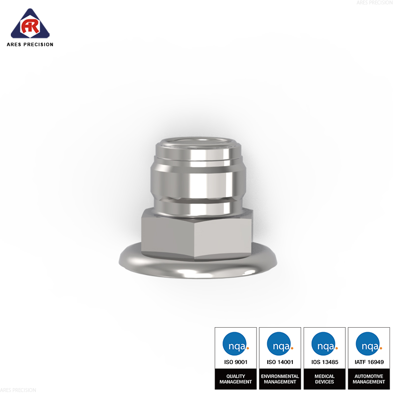 不銹鋼VCR高純度氣體接頭-精密加工