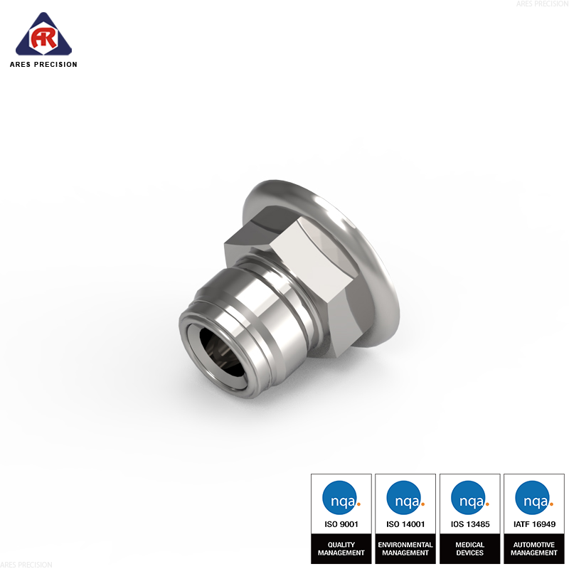 不銹鋼VCR高純度氣體接頭-精密加工